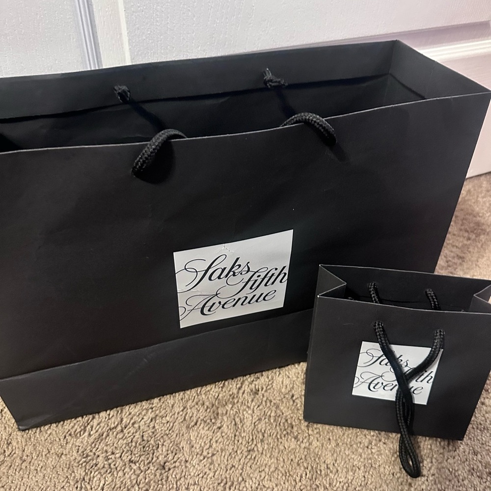 Black Shopping Bags